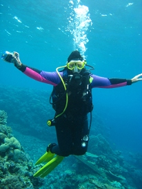 Diving in Fiji